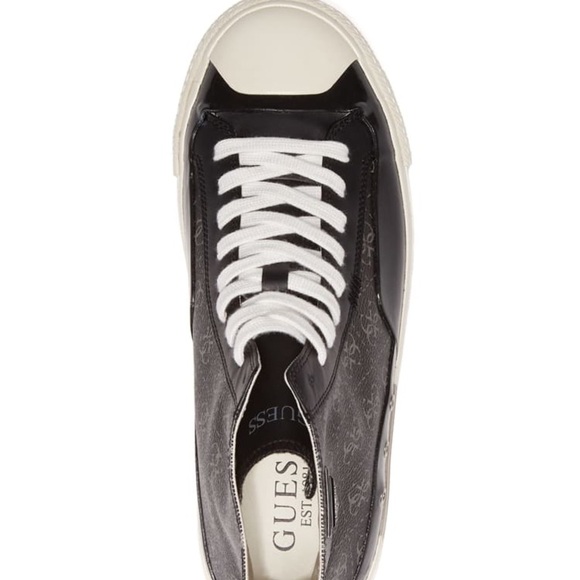 New GUESS Aviano High-Top Logo Sneakers - Picture 4 of 4